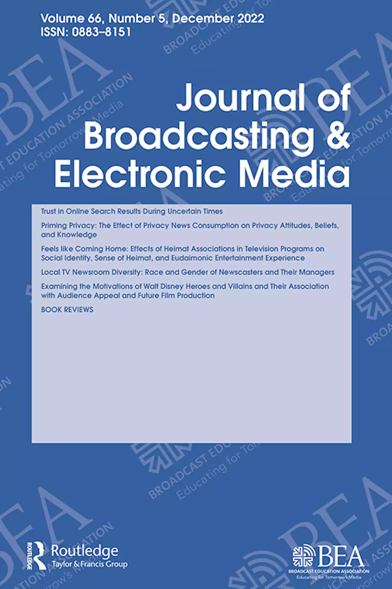 Examining the Motivations of Walt Disney Heroes and Villains and Their Association with Audience Appeal and Future Film Production