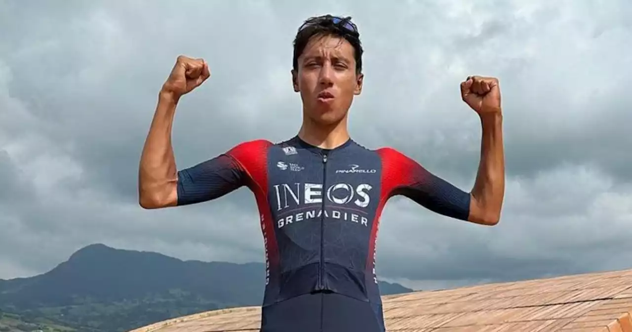 Egan Bernal se fue a tomar ‘pola’ para hidratarse bien antes de iniciar la temporada