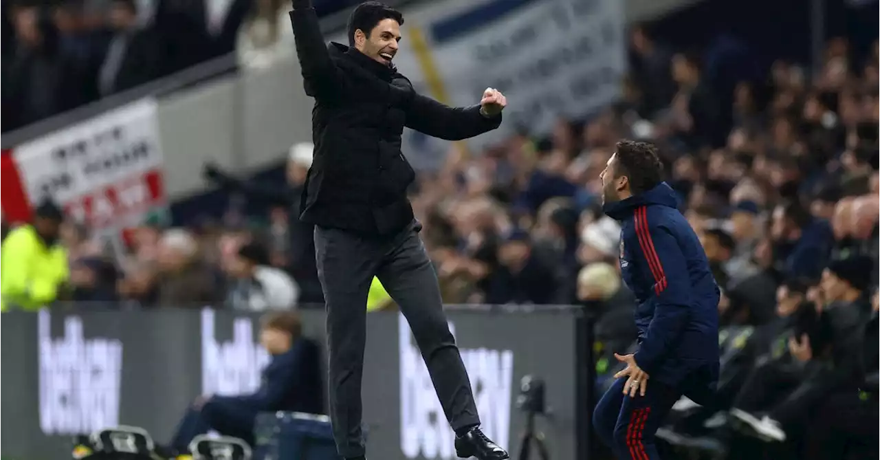 Arteta celebrates 'special' derby victory over Spurs