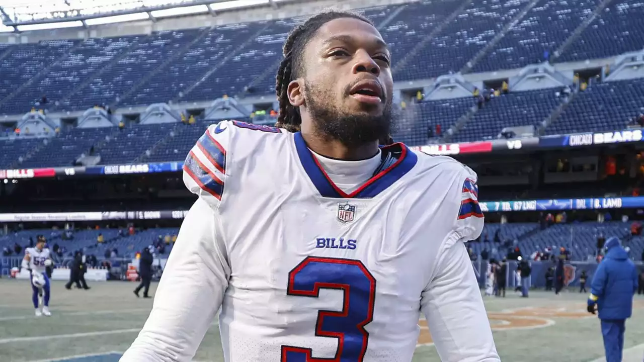 Damar Hamlin says ‘heart is with’ Bills at game, he’s home