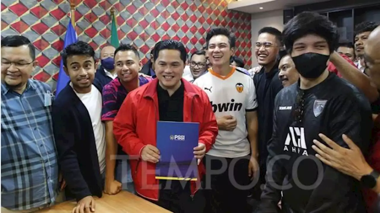 Erick Thohir Maju Jadi Calon Ketua Umum PSSI, Gibran dan Yenni Wahid Beri Dukungan Penuh