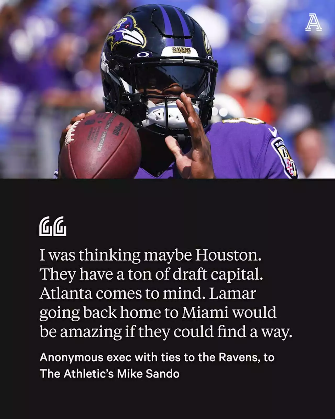 Lamar Jackson's future is increasingly a mystery: Mike Sando's Pick Six