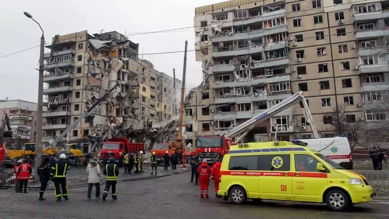 Death Toll Climbs to 35 After Ukraine Apartment Building Hit by Missile