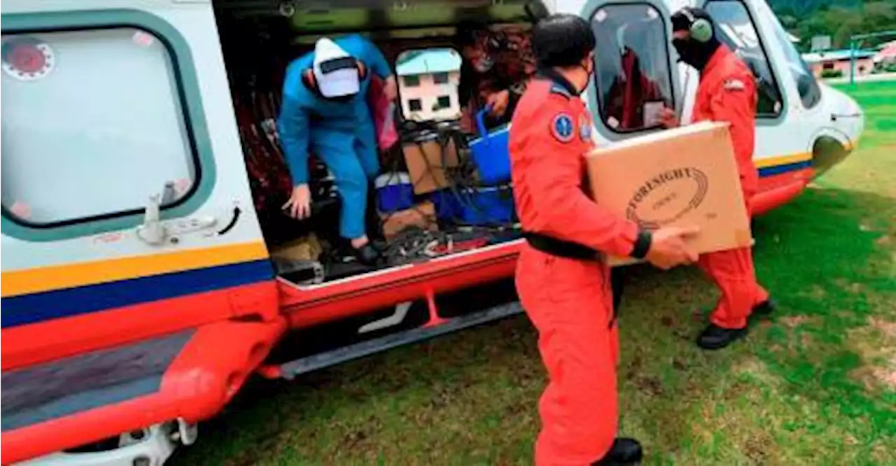 JBPM flies sick Orang Asli man to hospital for treatment