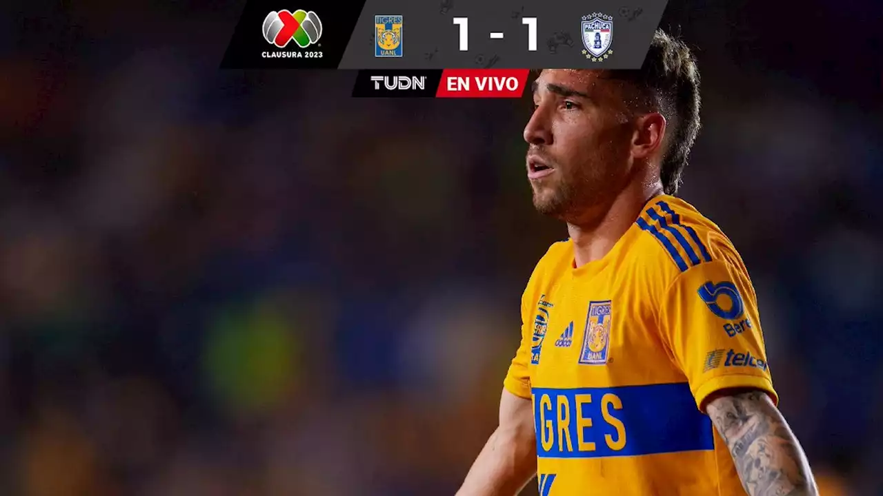 Tigres vs. Pachuca: Gol de los universitarios, Gorriarán remata de cabeza