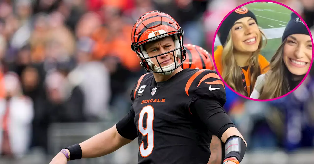 Bengals QB Joe Burrow's GF Olivia Supports Him at AFC Wild Card Game