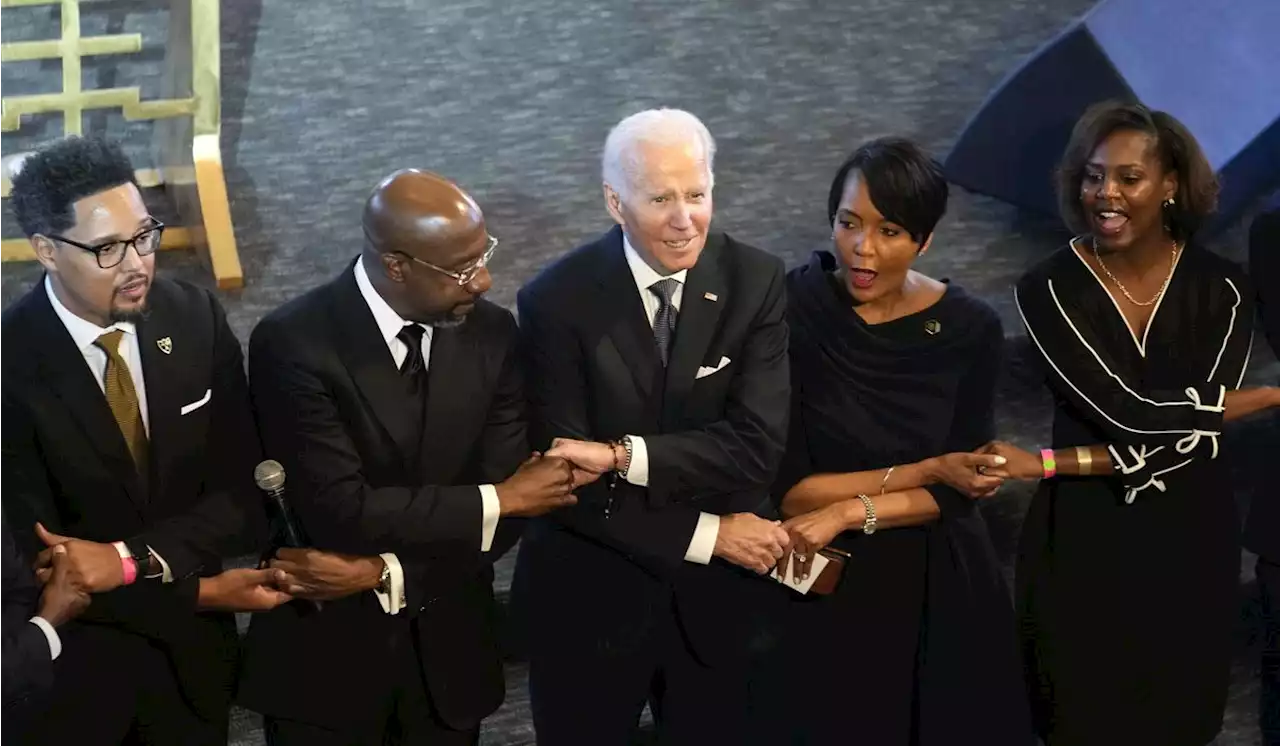 Biden touts his appointments of Black women as federal judges at MLK Day event