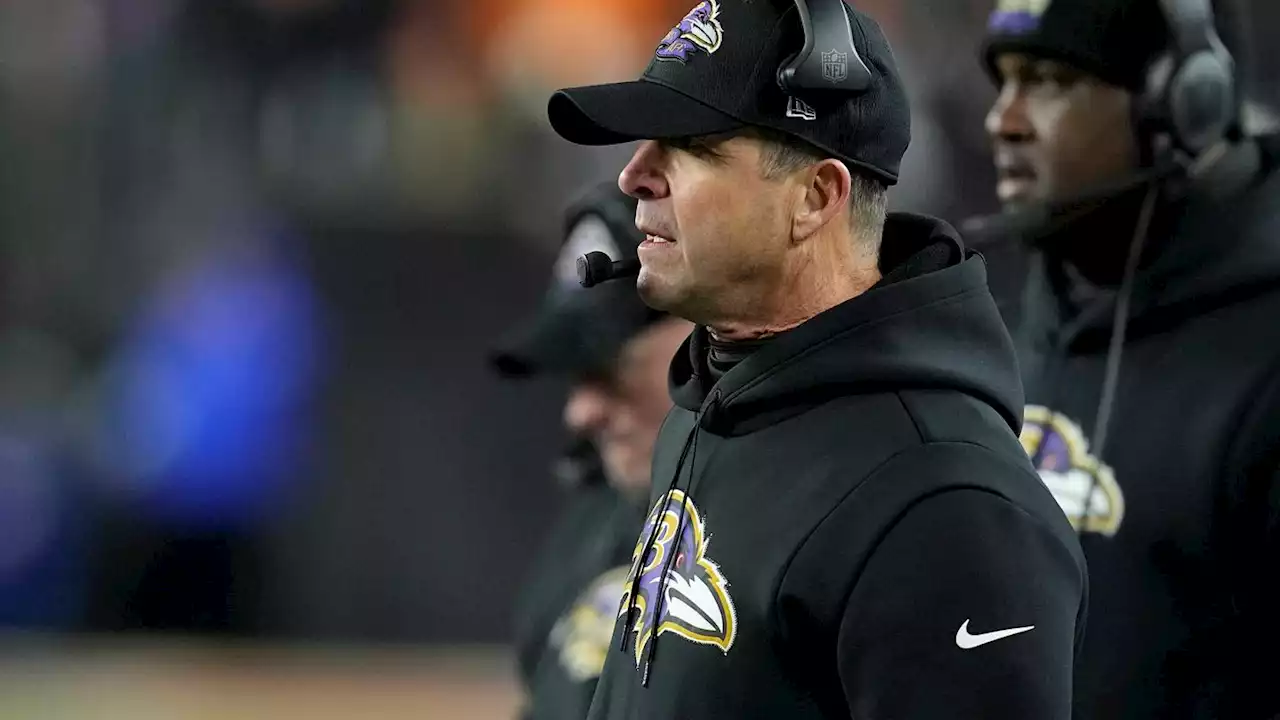 John Harbaugh explains perplexing clock mismanagement in final moments of loss to Bengals