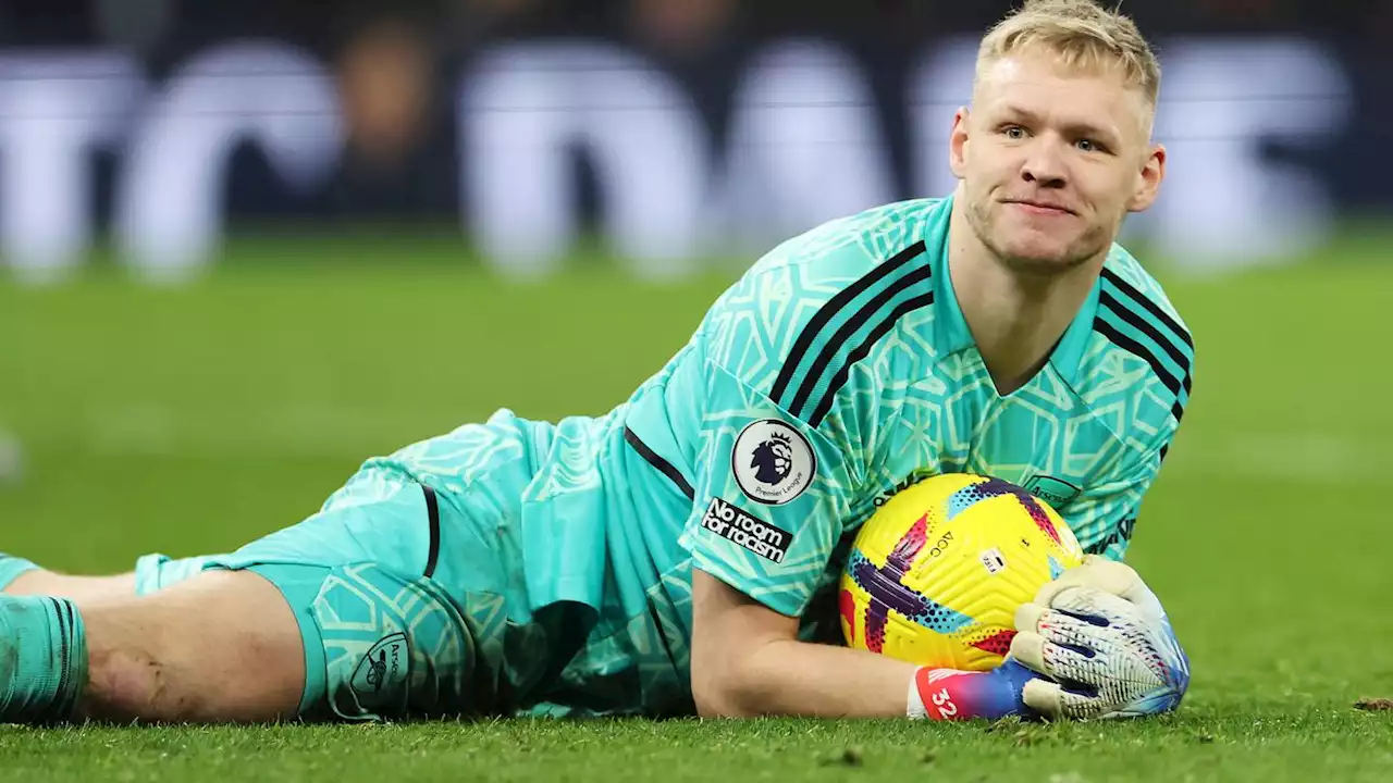 Tottenham fan tried to kick Arsenal GK Aaron Ramsdale after north London derby loss for Spurs