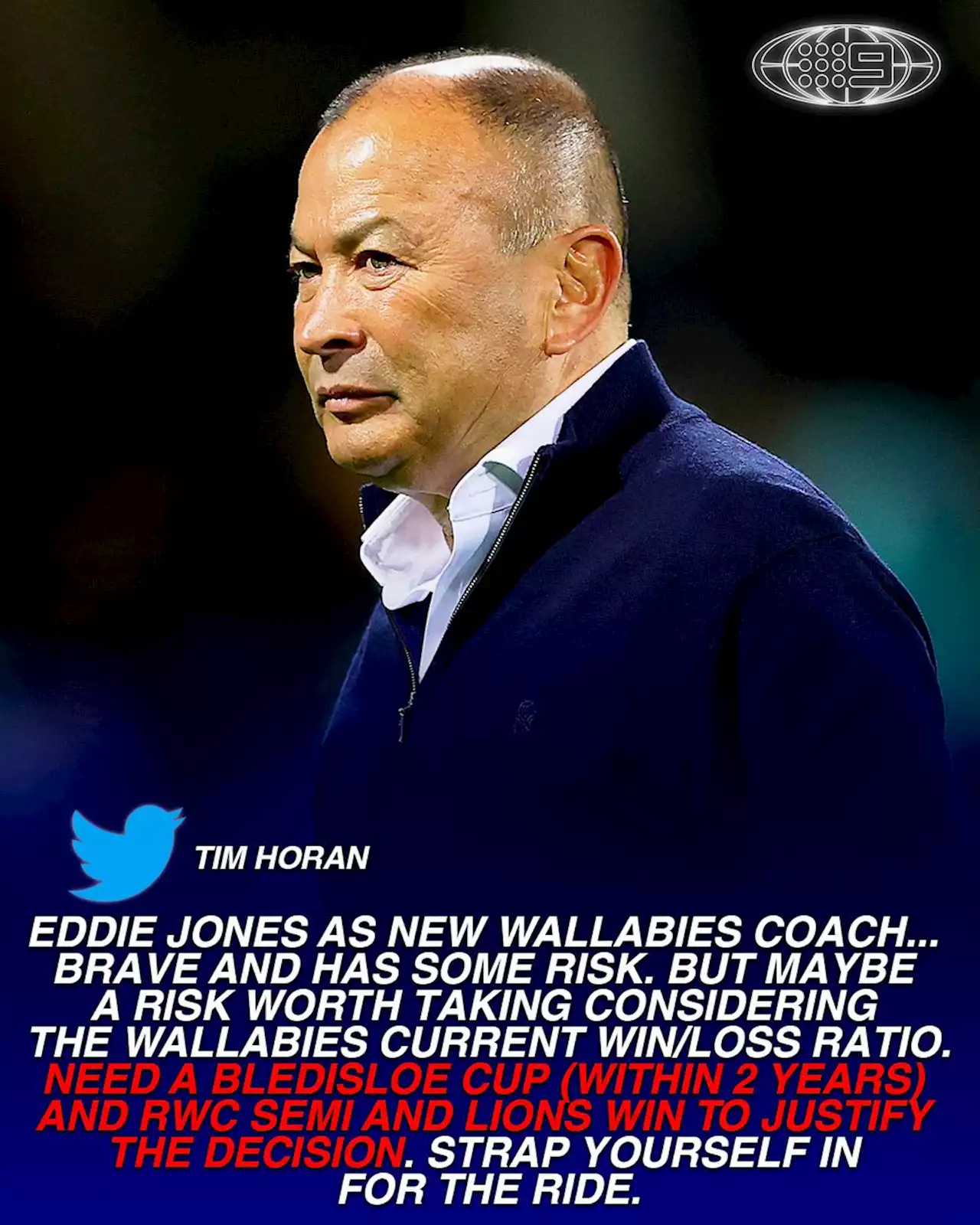 Rennie sacked by Wallabies for Eddie Jones