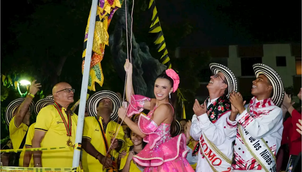 Cumbiambas y danzas de congo dijeron “sí” al Carnaval 2023 tras izar sus banderas