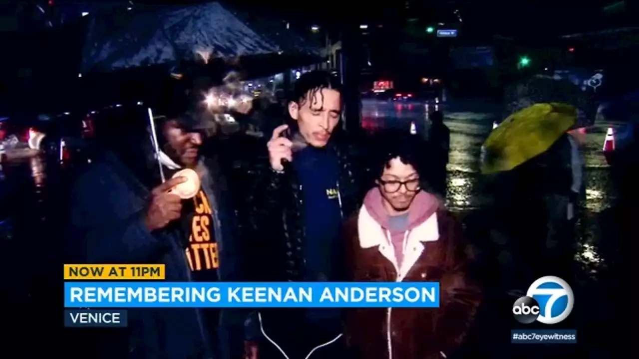 Supporters raise questions about death of Keenan Anderson after LAPD confrontation in Venice