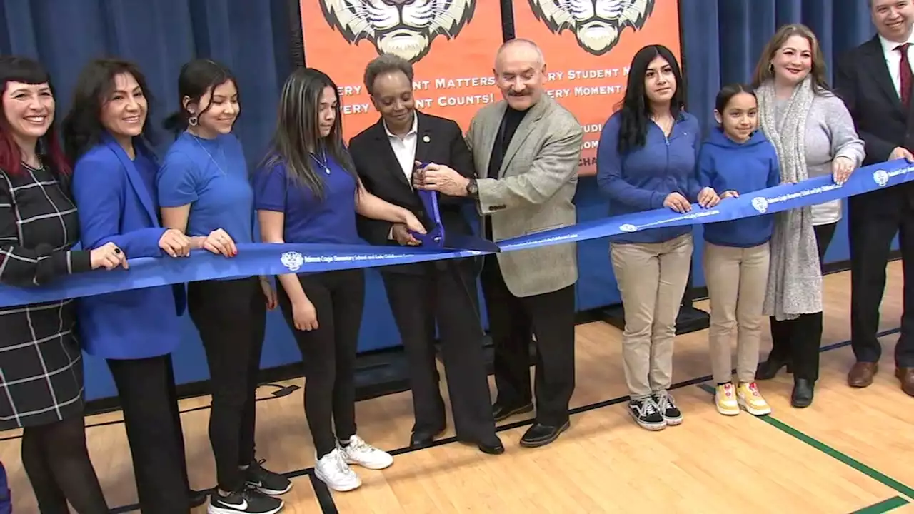 Chicago Public Schools cuts ribbon on new NW Side school