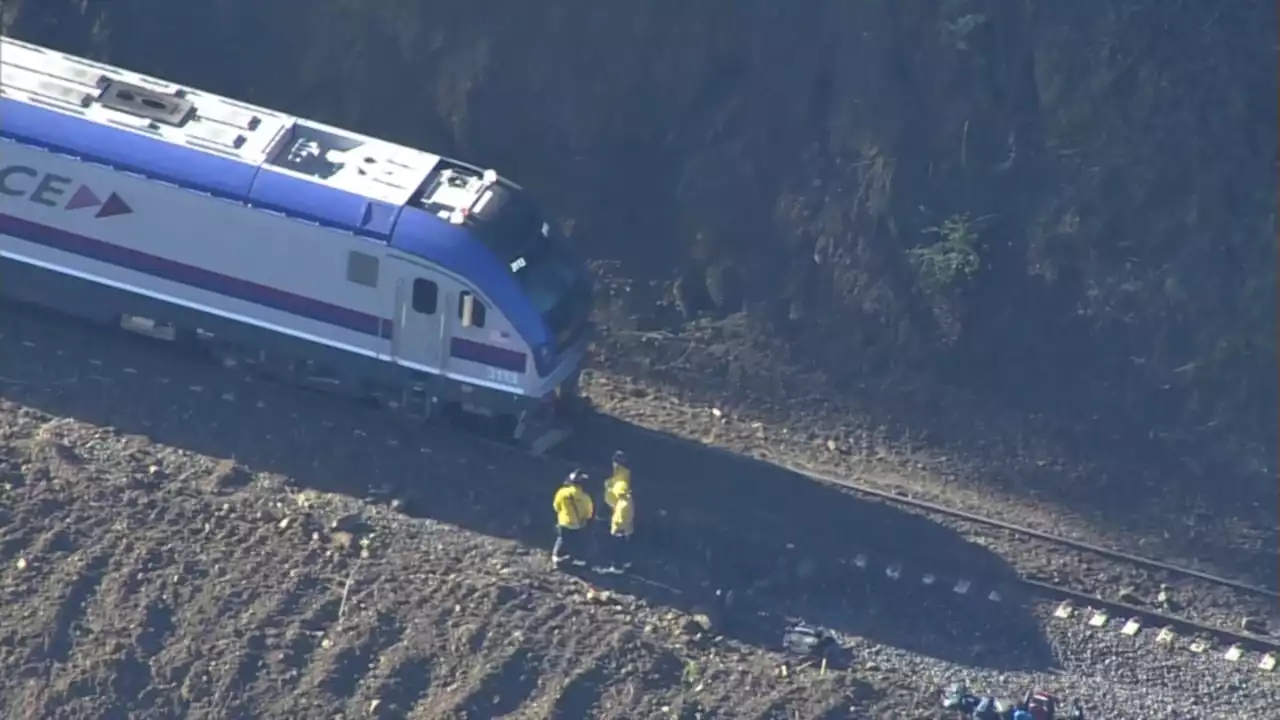 Bay Area storm live updates: Mudslide halts ACE train in Niles Canyon