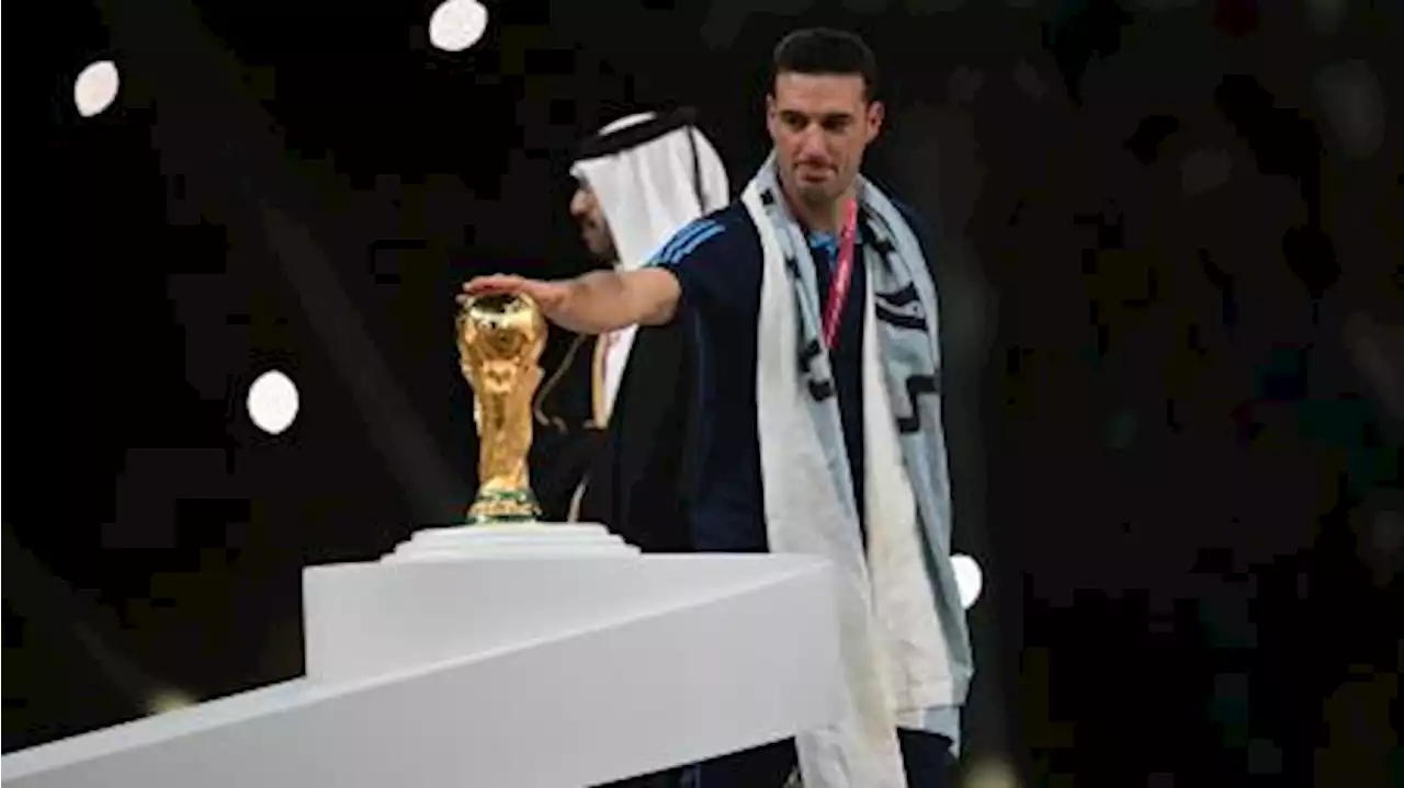 Scaloni: 'No volví a ver la final con Francia, pero la tengo en mi cabeza'