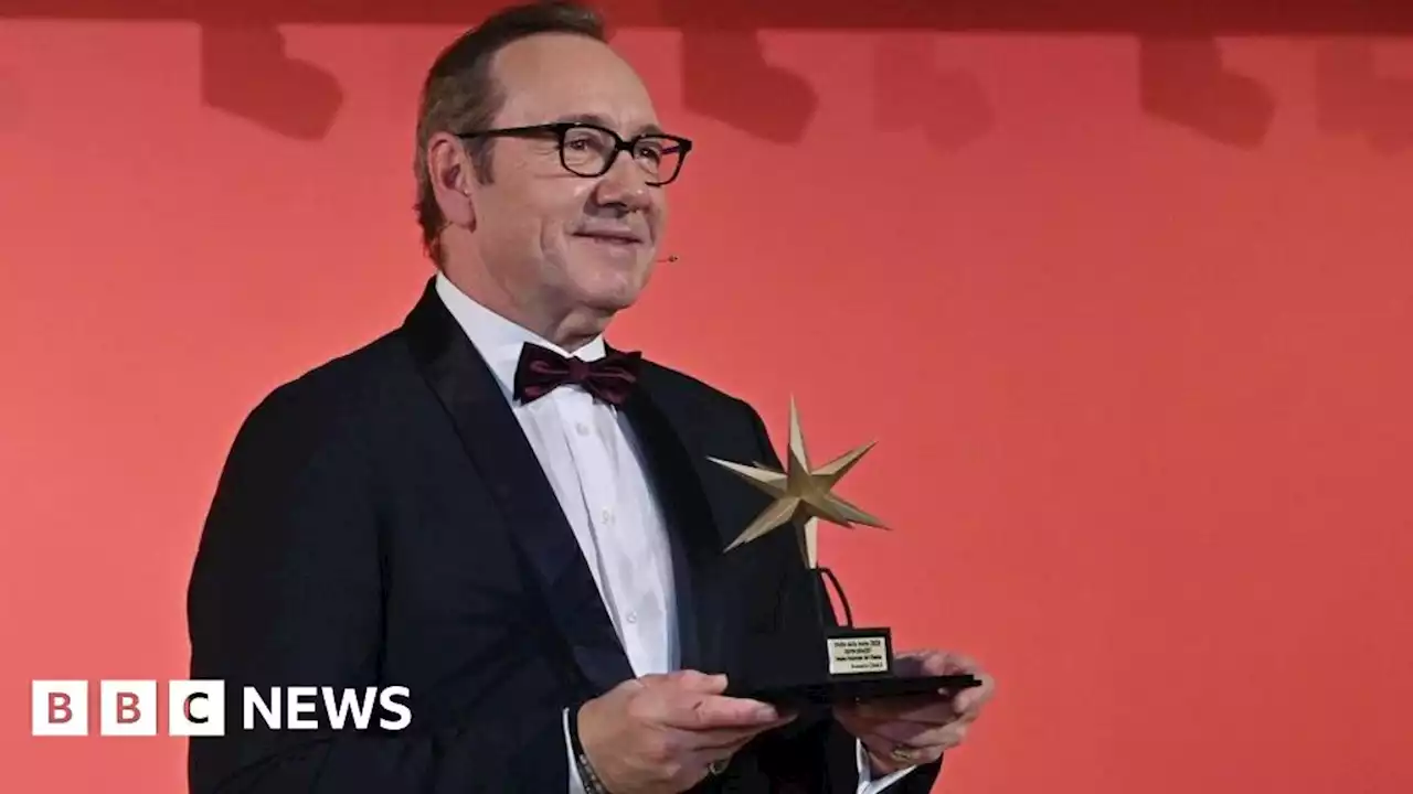 Kevin Spacey given lifetime achievement award in Italy