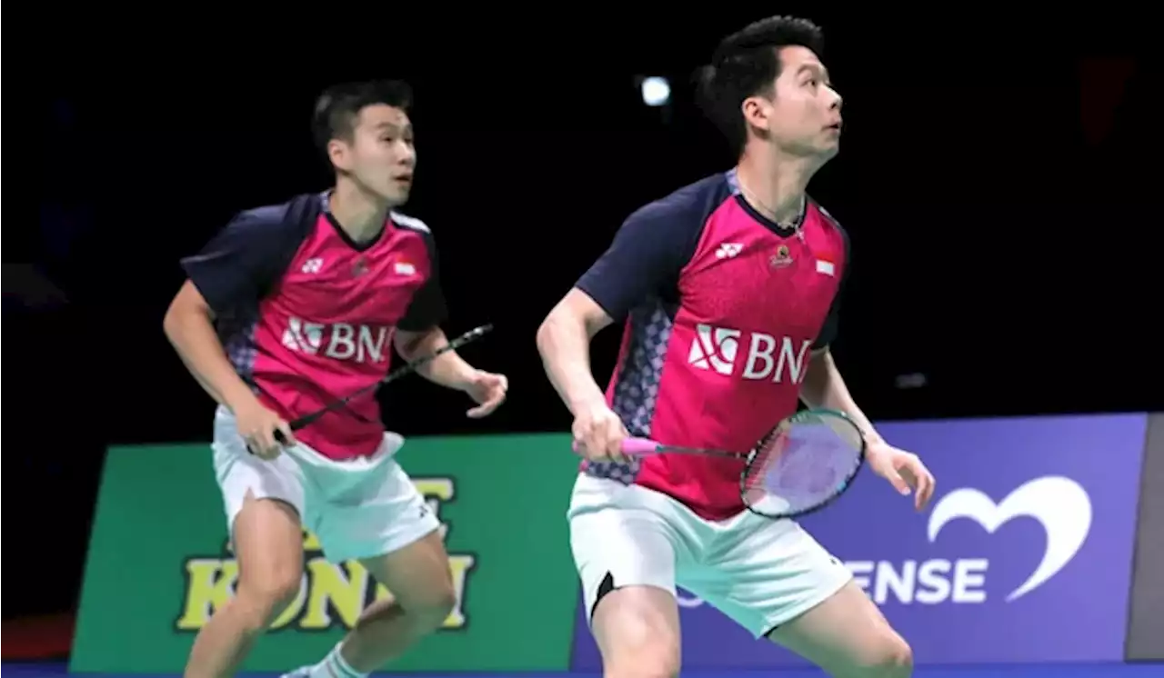 Tekuk Leo/Daniel, Marcus/Kevin ke 16 Besar India Open