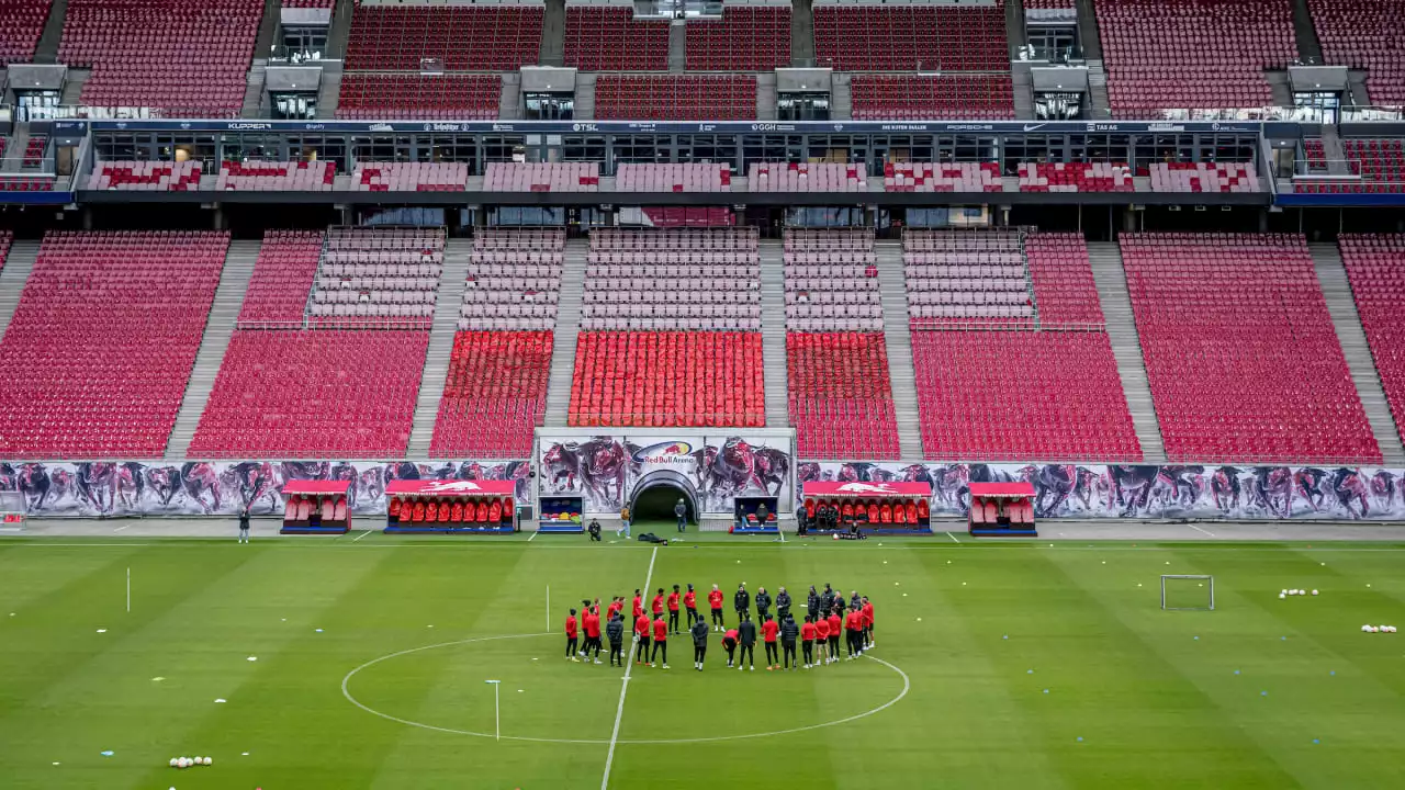 Um Bayern auszutricksen: Geheimes RB Leipzig Training auf Pep-Rasen