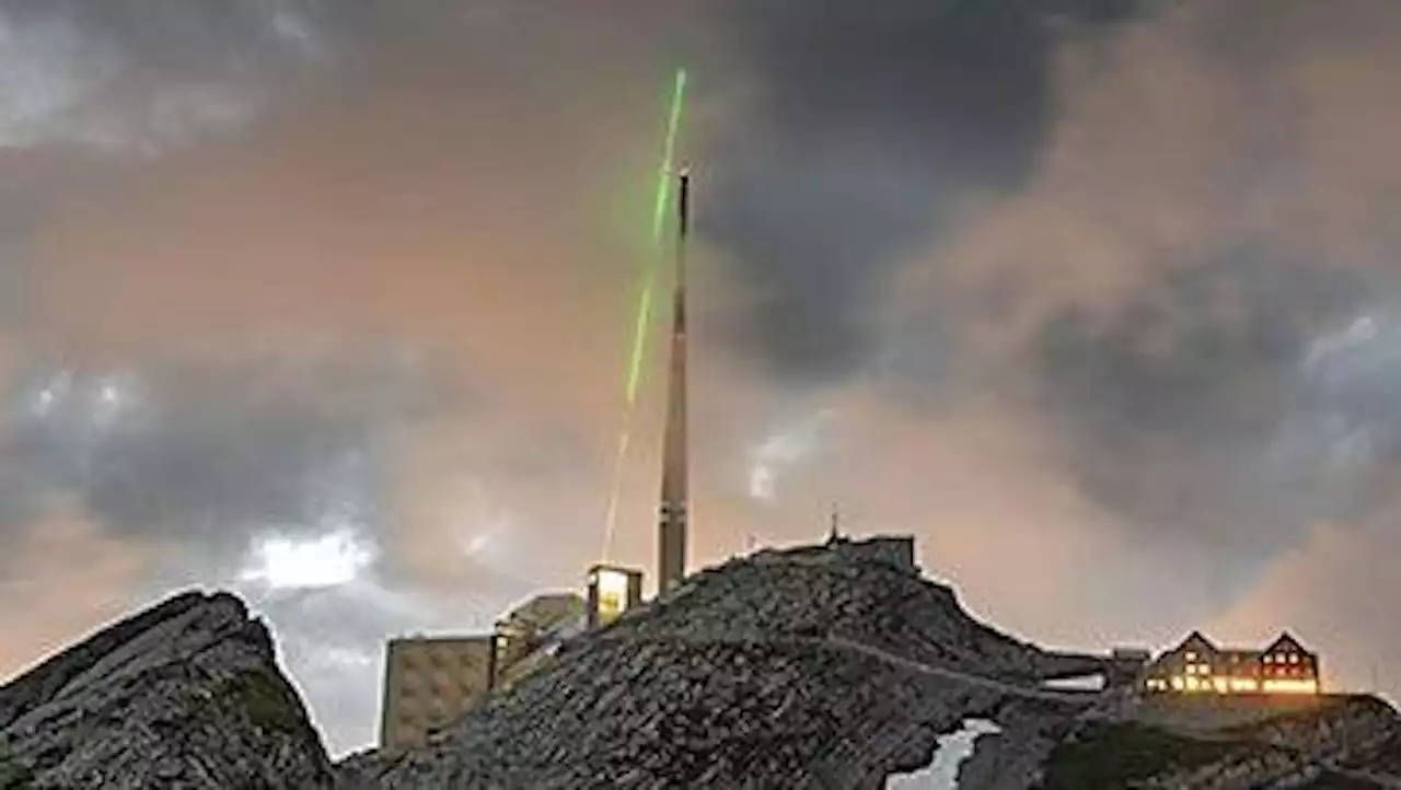 Super-Laser auf dem Säntis kann Blitze abwehren