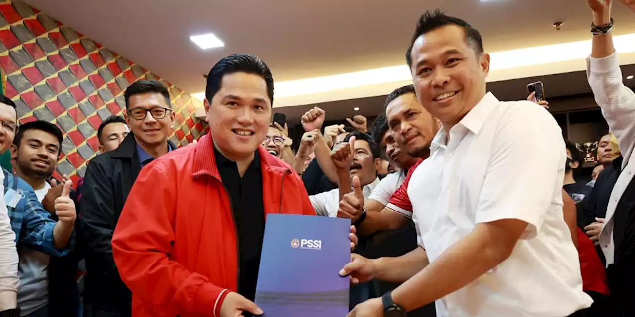 Erick Thohir-Zainudin Amali Didukung Jadi Ketum dan Waketum PSSI oleh Asprov Sulsel - Bola.net