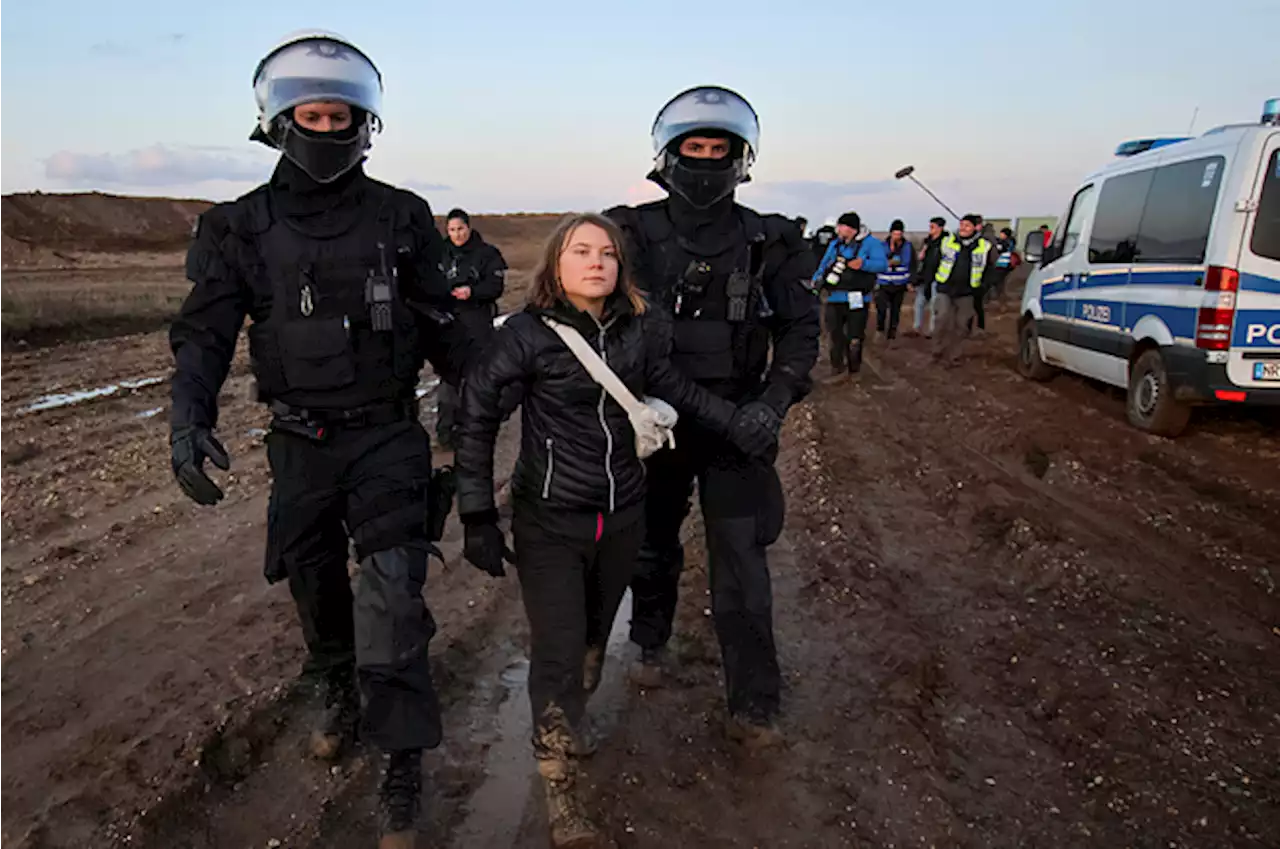 Activist Greta Thunberg Was Detained By Police In Germany For Protesting The Expansion Of A Coal Mine