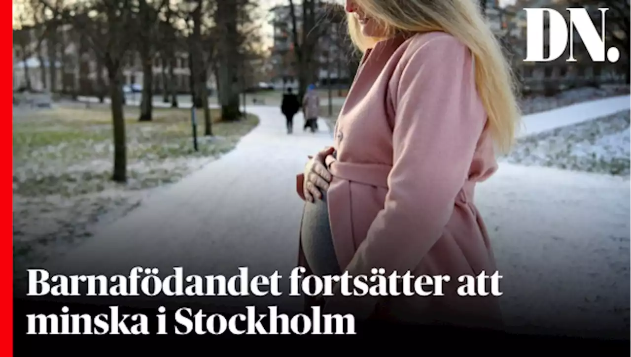 Barnafödandet fortsätter att minska i Stockholm: ”Fruktsamhetstalen är på en rekordlåg nivå”