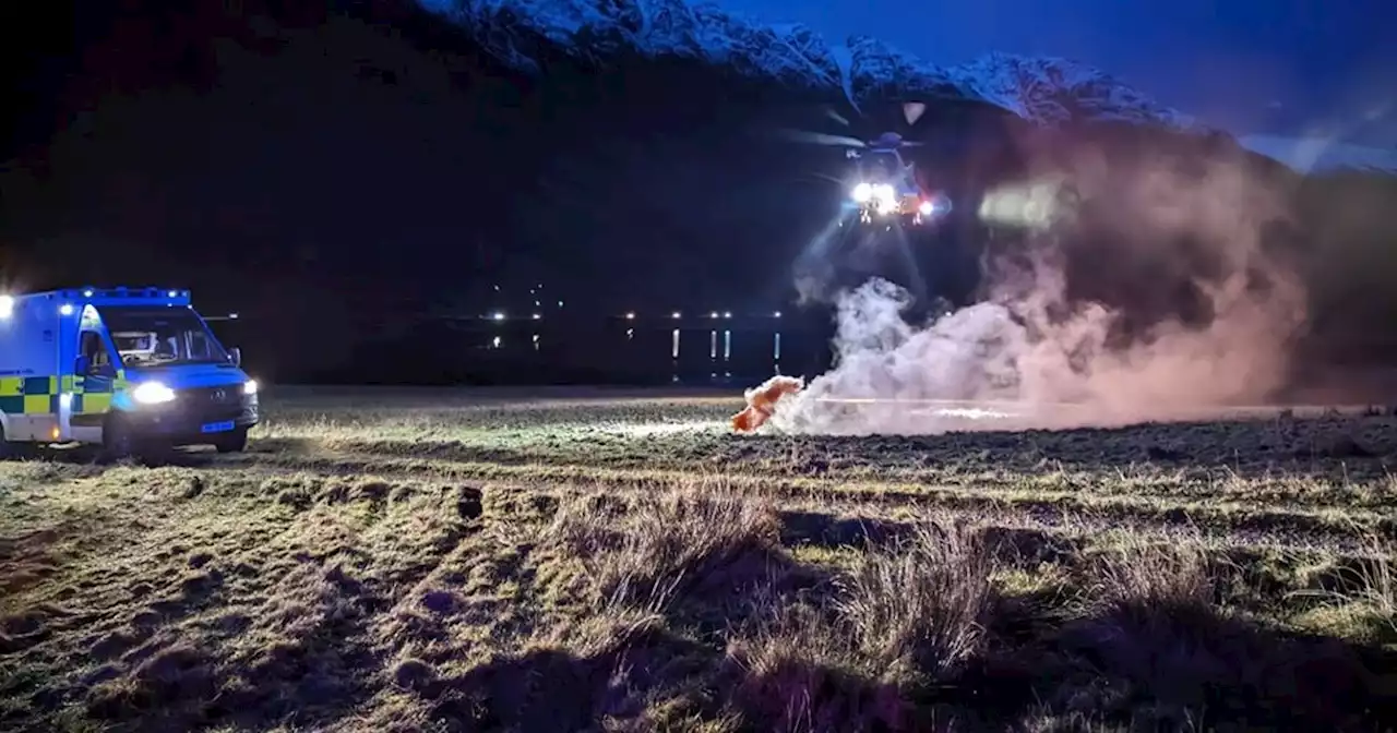 Injured hiker airlifted from Scots Munro amid 'considerable' avalanche risk