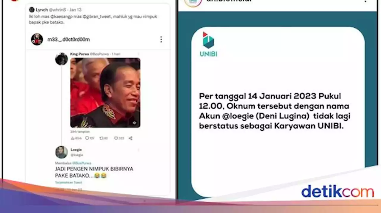 Gegara 'Jempol', Deni Lugina Harus Undur Diri dari UNIBI