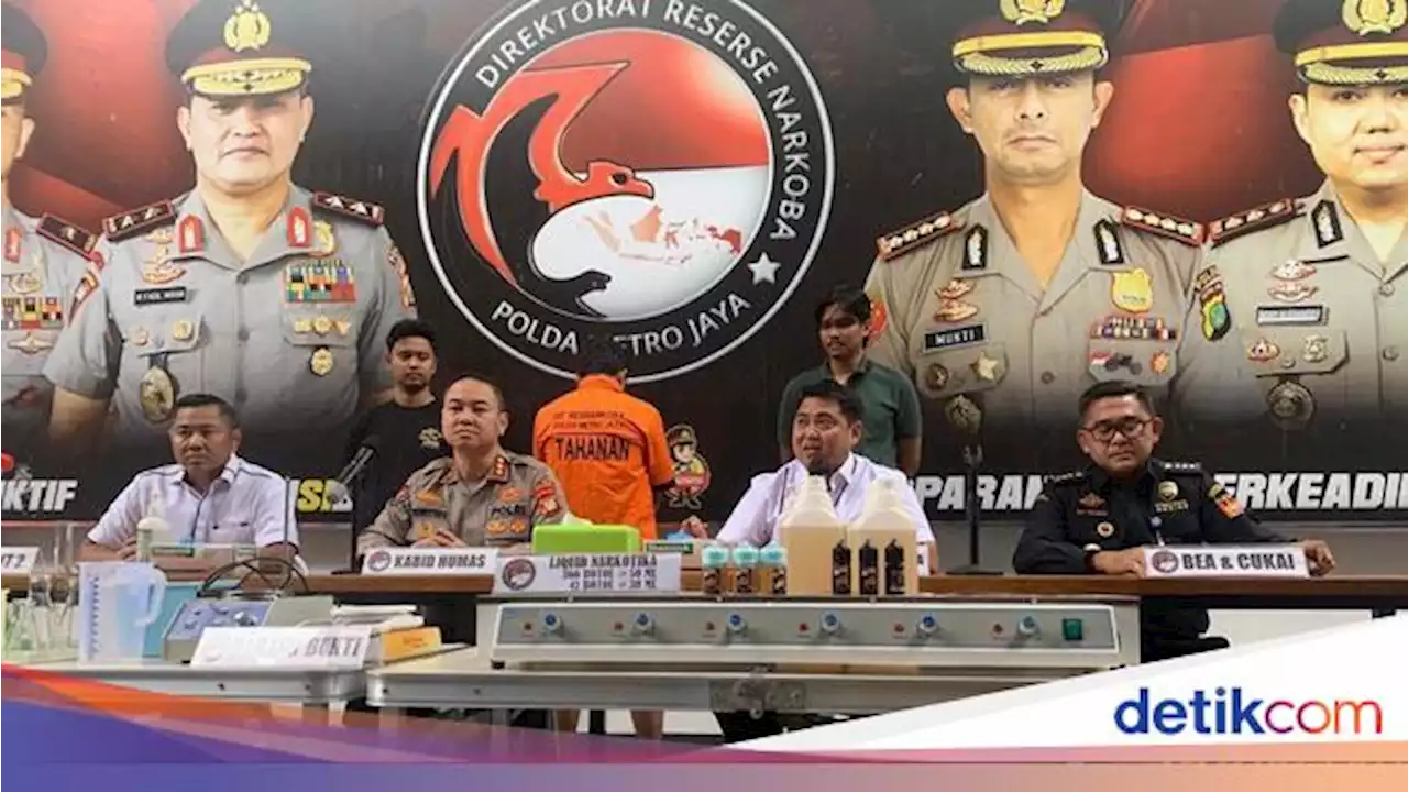 Produsen Vape Sabu Liquid di Jakbar Belajar Otodidak,'Guru' Diburu Polisi