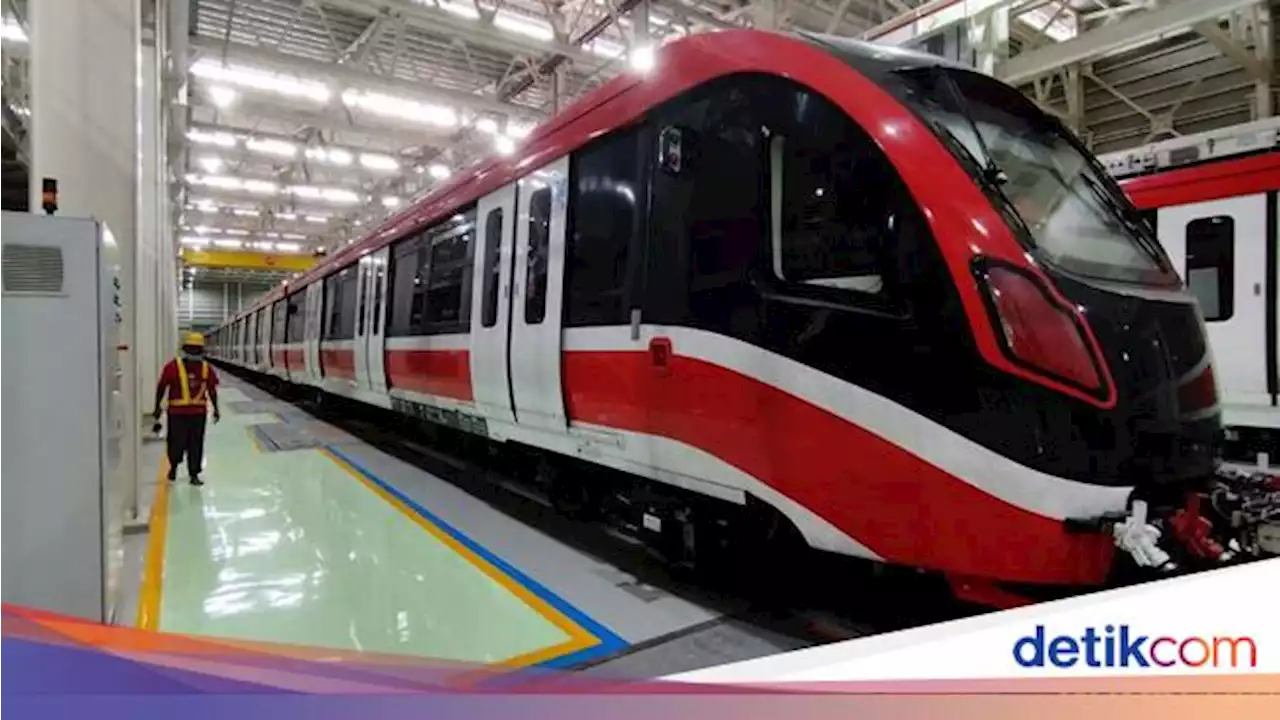 LRT Jabodebek Bakal Pakai Kereta yang Kecelakaan di 2021