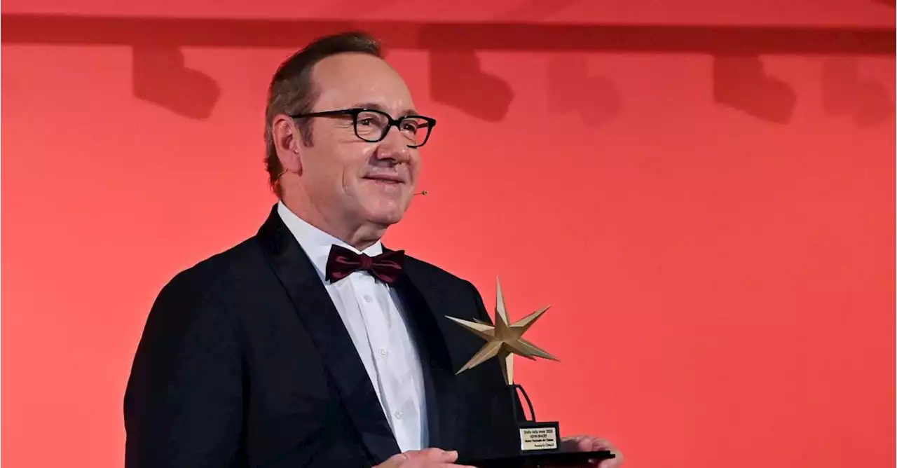 Pese a procesos por abuso, Kevin Spacey recibió premio del Museo Nacional de cine en Italia