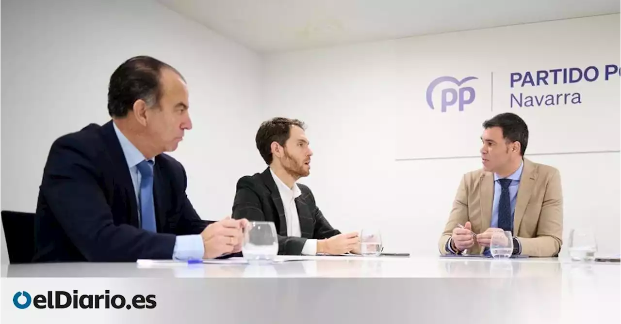 Los diputados tránsfugas de UPN Sayas y Adanero se incorporan al PP: 'Hemos creado una alternativa real'