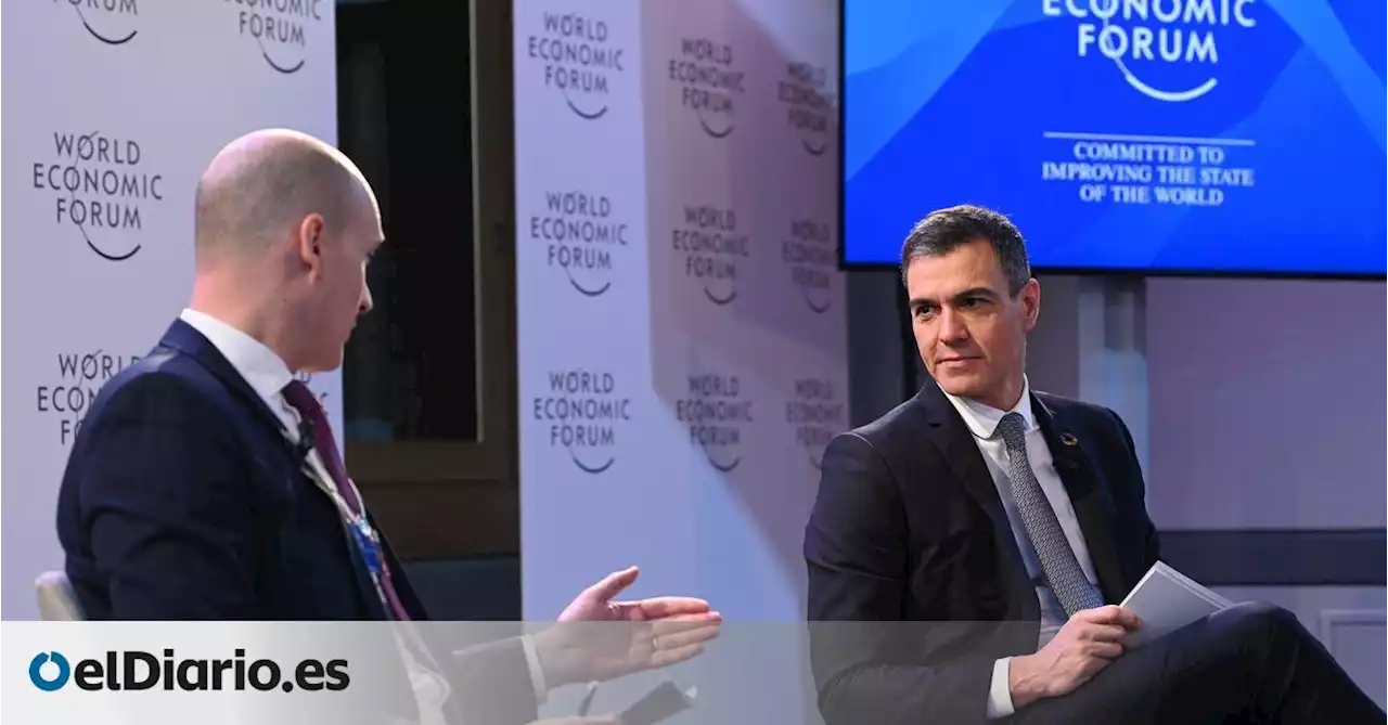 Pedro Sánchez dice en Davos que España atrajo en 2022 proyectos de inversión exterior por 30.000 millones, récord histórico