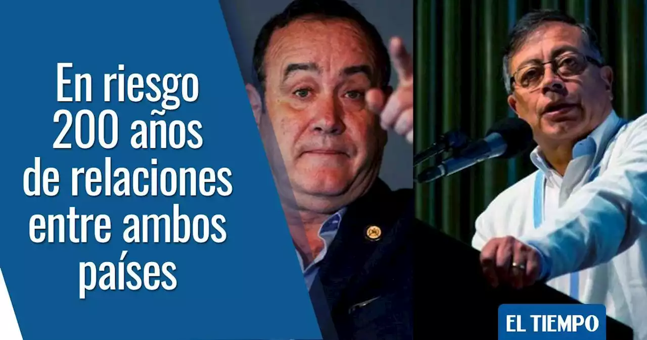 'El error de un guerrillero': la ofensa del presidente de Guatemala a Petro