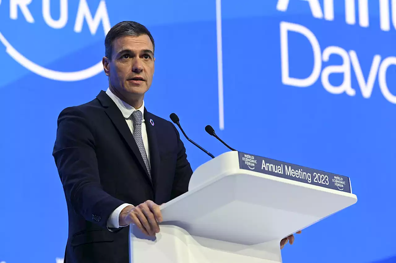 Qué directivos se han visto con Pedro Sánchez en Davos