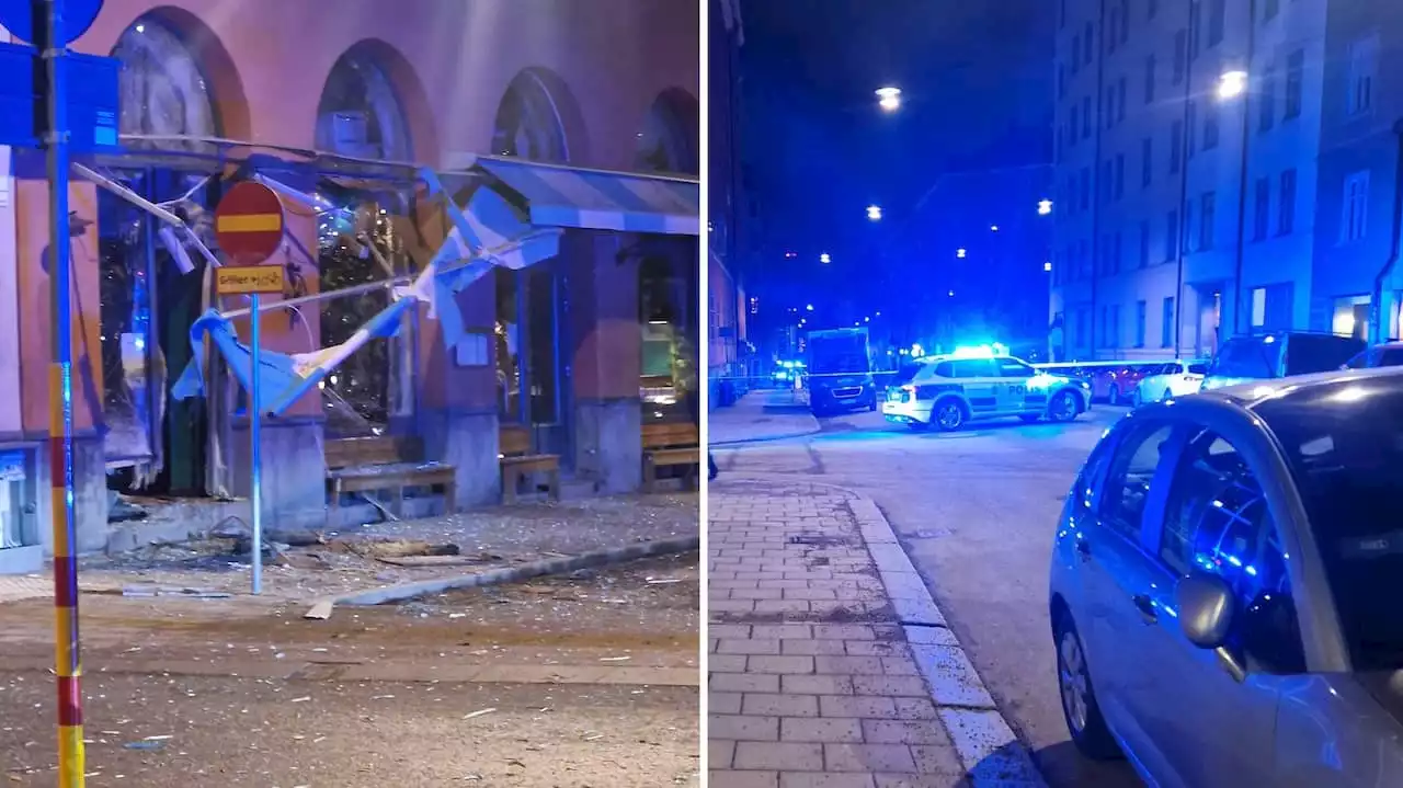 JUST NU: Explosion vid restaurang – stor insats