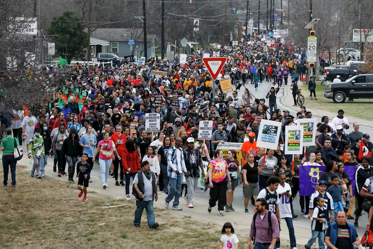 PHOTOS: MLK Day march once again one of the largest in the US