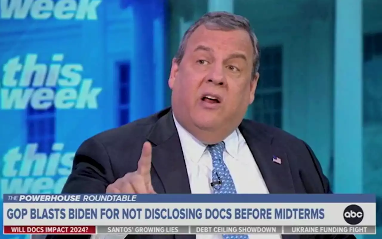 Christie demands to know who hid Biden classified doc discovery '6 days before election:' 'Why did they wait?'