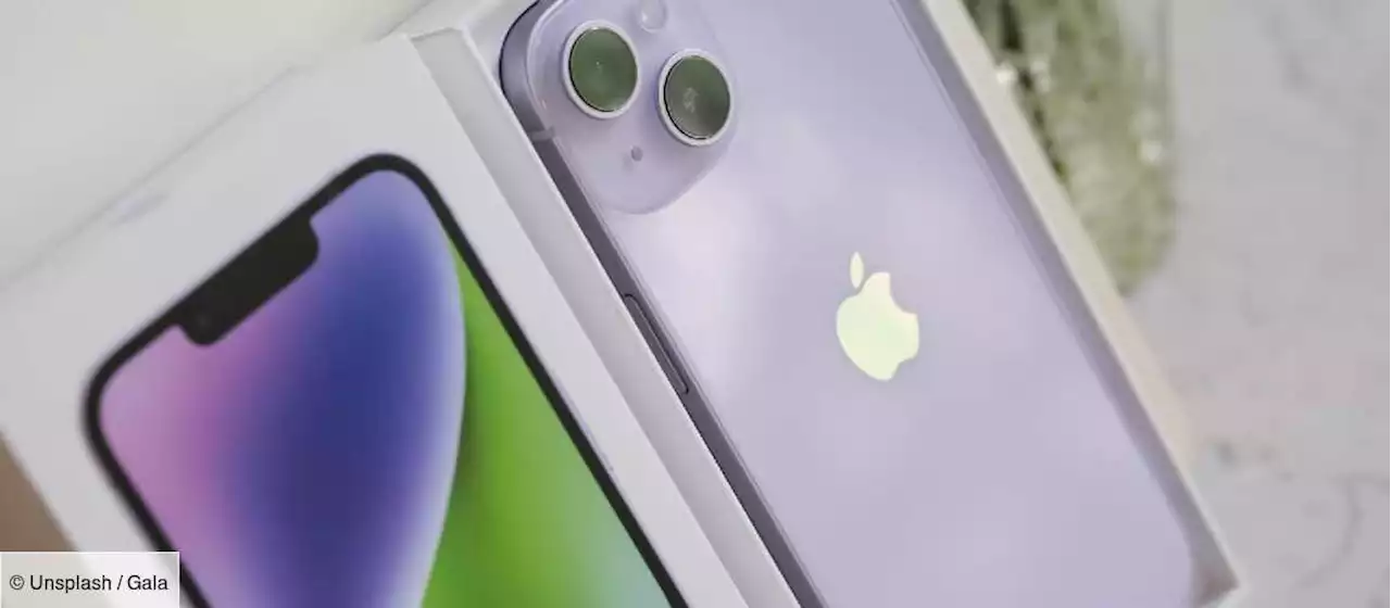 iPhone 14 : le dernier smartphone Apple est en vente flash à l'occasion des soldes - Gala