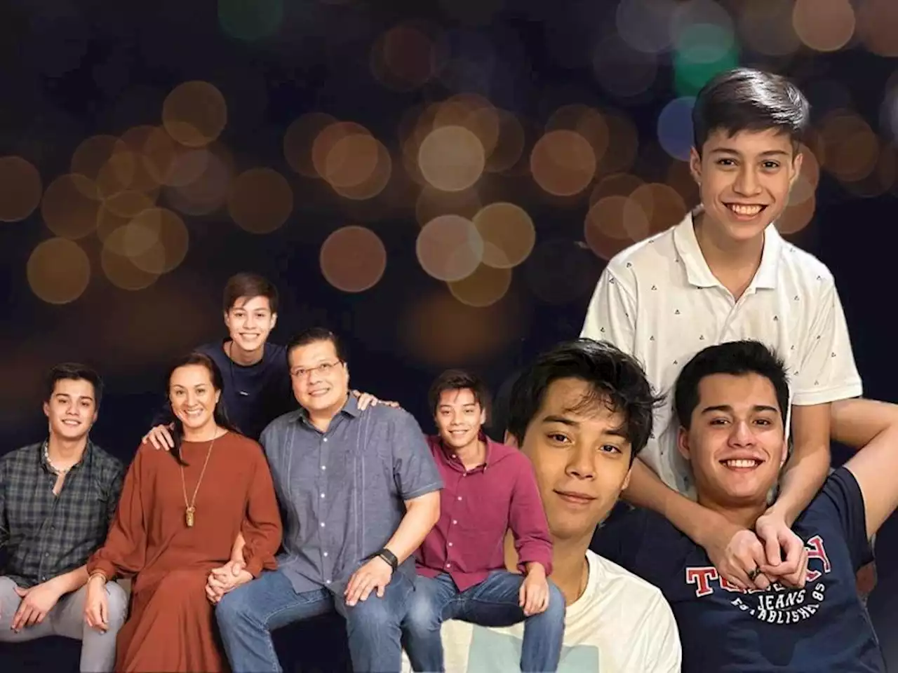 LOOK: Mikee Cojuangco and Dodot Jaworski's good-looking sons