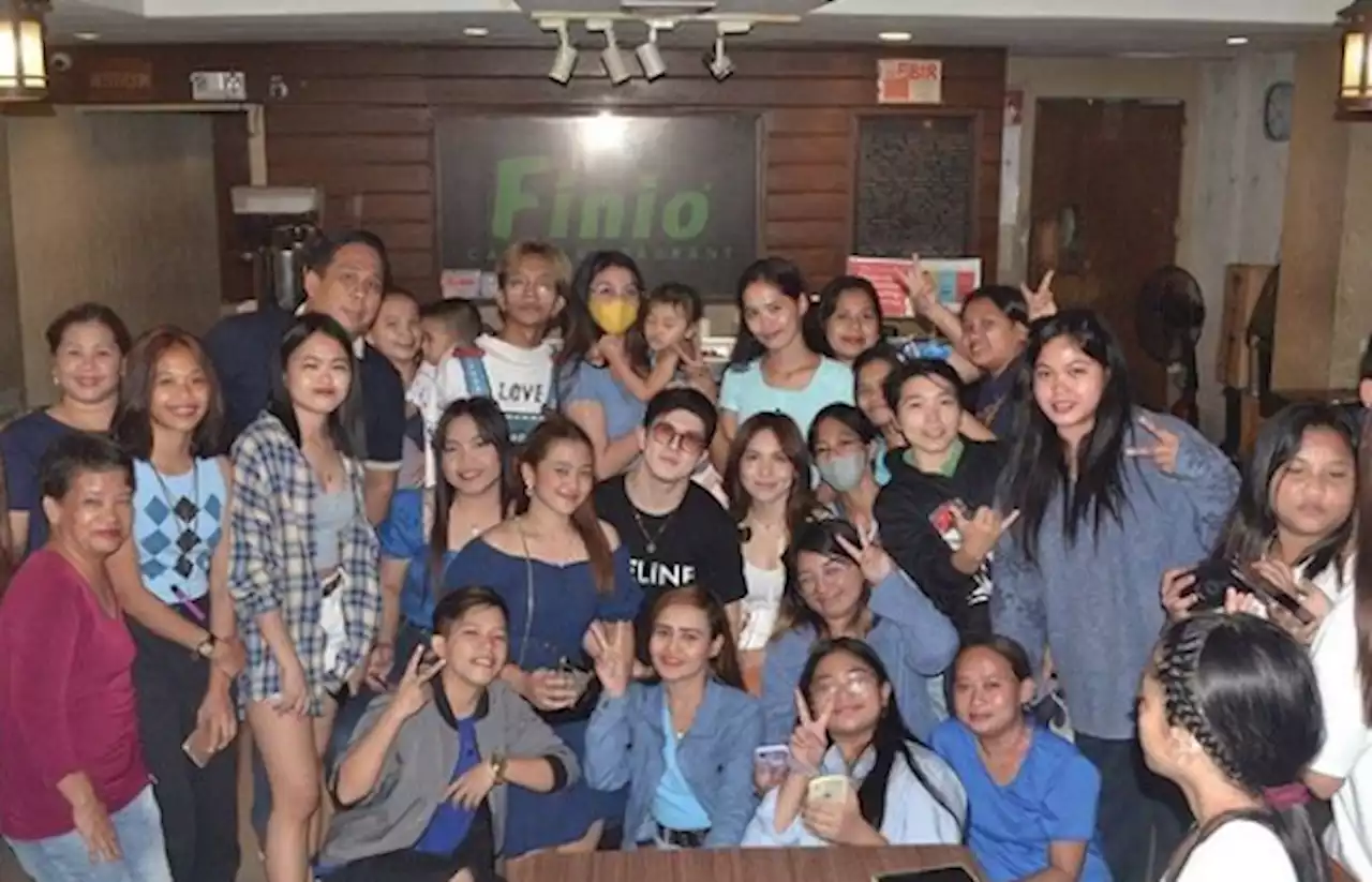 Kyline Alcantara and Mavy Legaspi meet up with fans