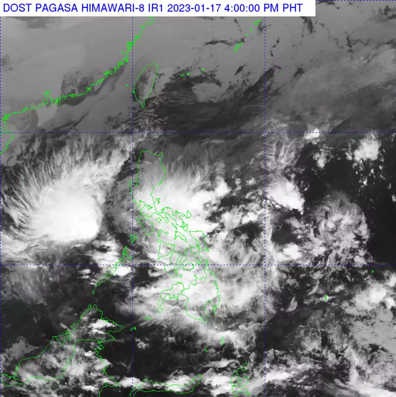 LPA, shear line to bring rains over the eastern Philippines, Kalayaan Islands