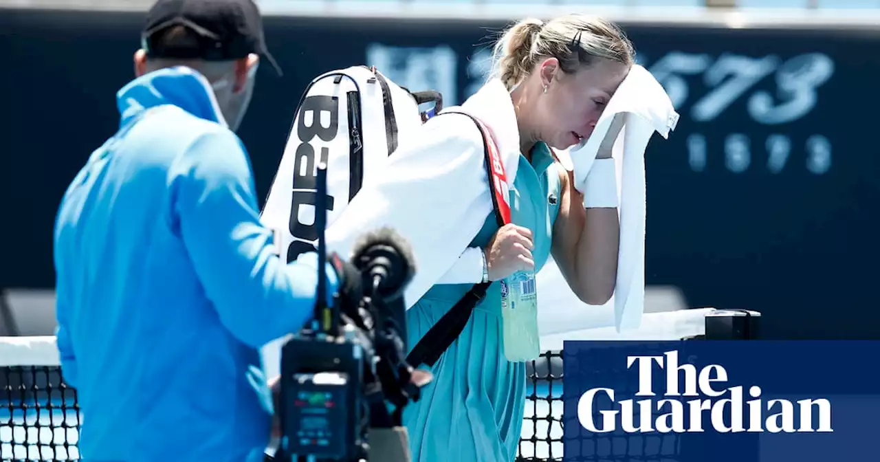 Australian Open disrupted as extreme Melbourne heat forces players off court