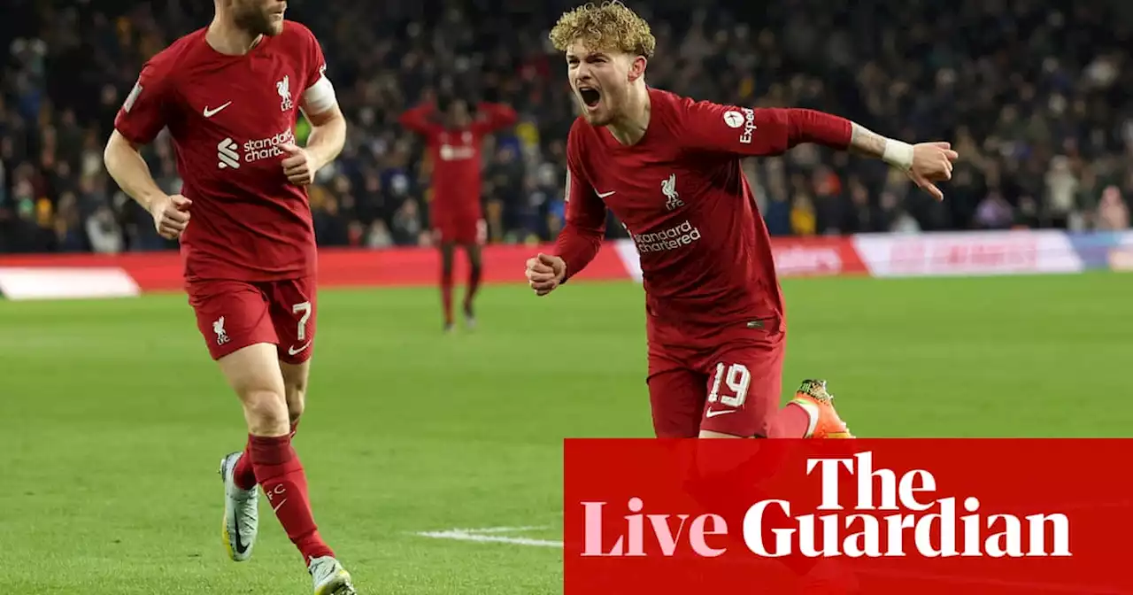 Wolves v Liverpool: FA Cup third round replay – live