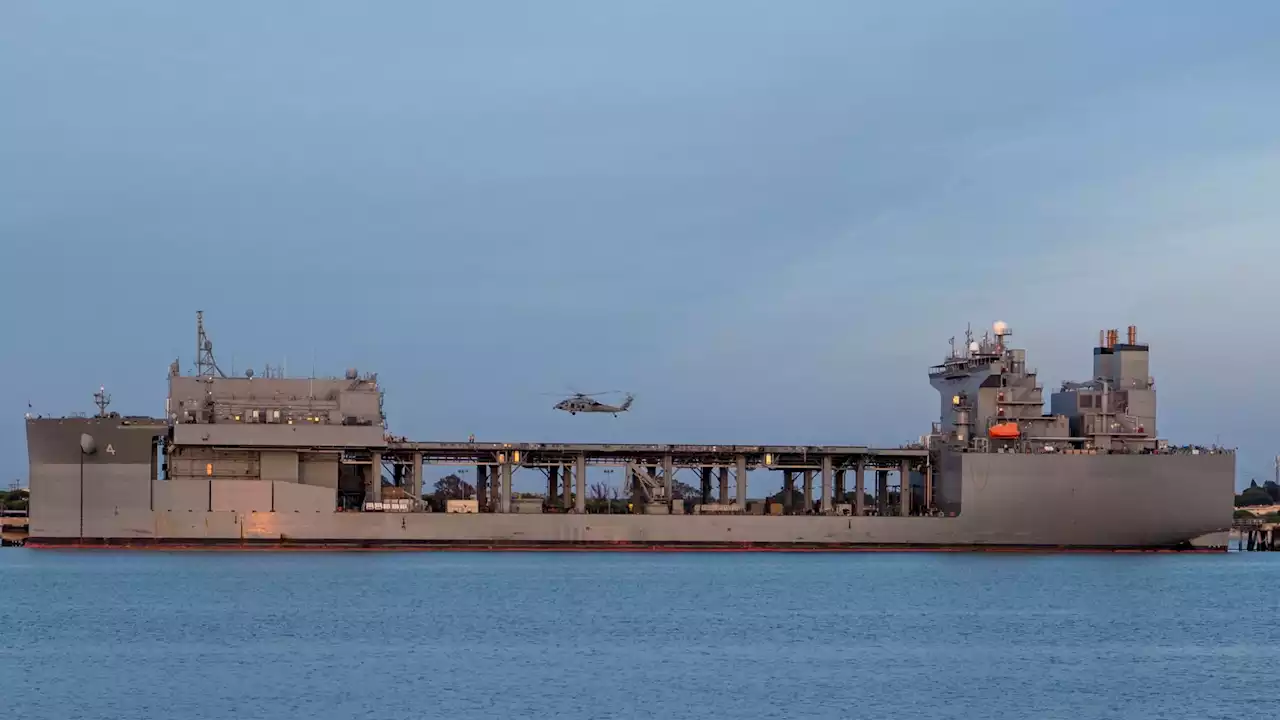 U.S. Navy's Expeditionary Sea Bases might become drone motherships