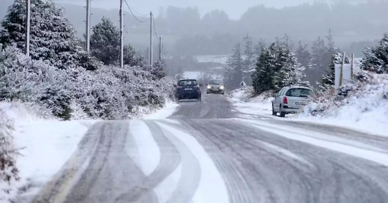 Met Eireann pinpoints areas to be hit with snow, thunder and hail amid warning