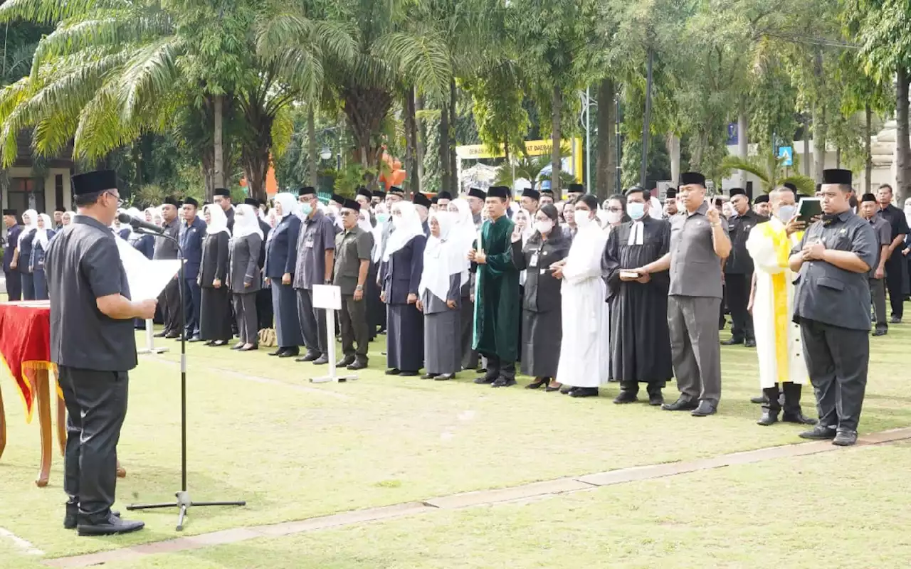 518 Pejabat Fungsional Dilantik, Wali Kota Cilegon Tekankan Tugas & Fungsi ASN