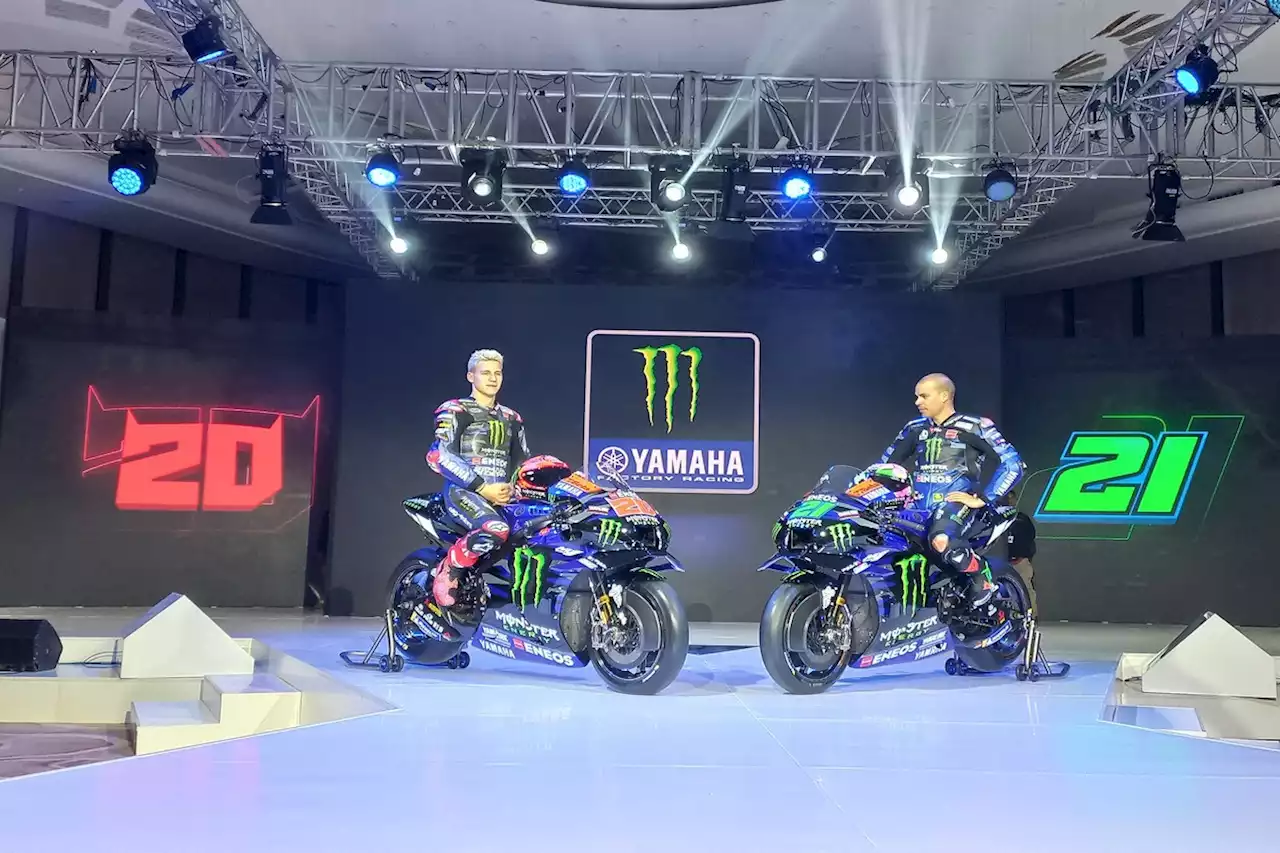 Yamaha Kenalkan Motor MotoGP 2023 yang Ditunggangi Quartararo dan Morbidelli, Sangar