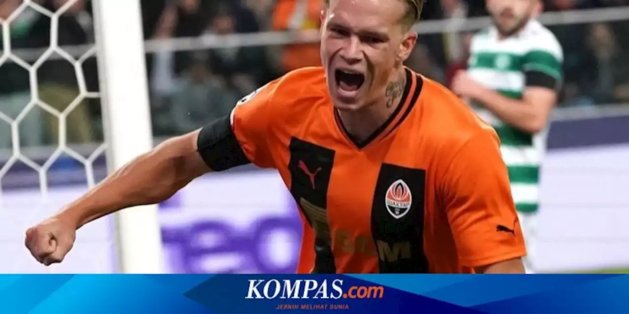 Shakhtar Akan Sumbangkan 23 Juta Euro dari Transfer Mudryk untuk Bantu Korban Perang di Ukraina