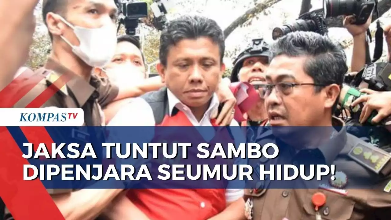 Dinilai Terbukti Lakukan Pembunuhan Berencana, Ferdy Sambo Dituntut Penjara Seumur Hidup